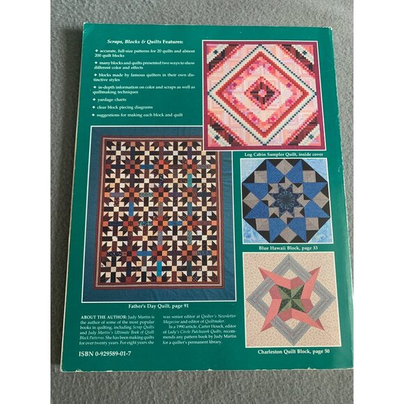 Judy Martin's Scraps Blocks & Quilts Book - Picture 3 of 3